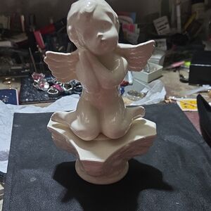 Large Vintage W Germany Angel Music Box Worka